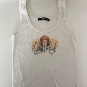 Brandy Melville three girls tank